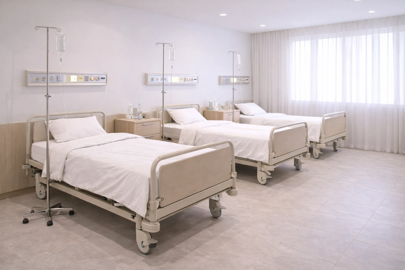 палата для трех пациентов